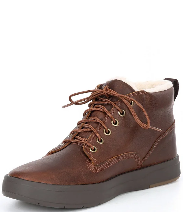Timberland Davis Square Warm Lined Chukka - Men's Medium Grey, 13.0