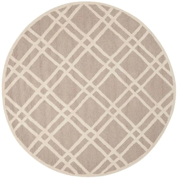 Safavieh Cambridge CAM142J Beige, Ivory Rug, 8&x 8& Square