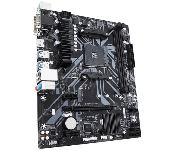Gigabyte B450M S2H (rev. 1.0) Socket AM4 AMD B450 Micro ATX