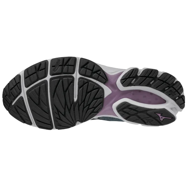 Women's Mizuno Wave Rider 23 - 8.5, Citadel/Glacier Gray