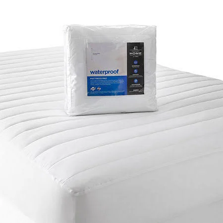 Jcpenney Home Waterproof Mattress Pad, One Size, White