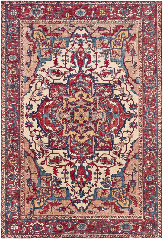 Traditional BHS-0090495 Iris Poly Accent Rug - 5& x 7&6x22