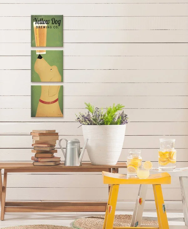 iCanvas Yellow Dog Brewing Co. by Ryan Fowler Gallery-Wrapped Canvas Print - 60x22 x 20x22 x 1.5