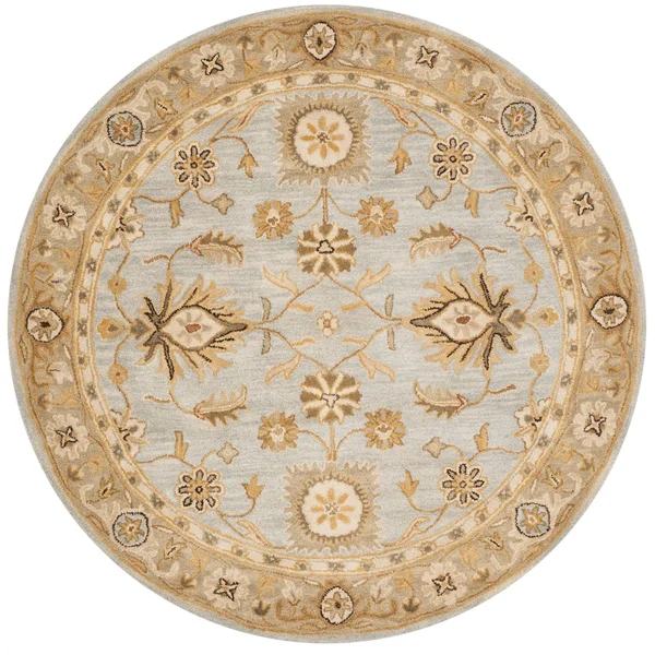 Safavieh Antiquity AT856B 8&3x22 x 11&0x22 Light Blue, Sage Area Rug