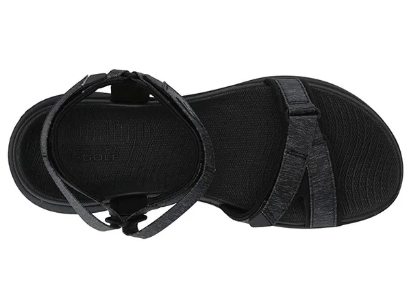 Skechers Women's Go Golf 600 Sandals Size 9, Black