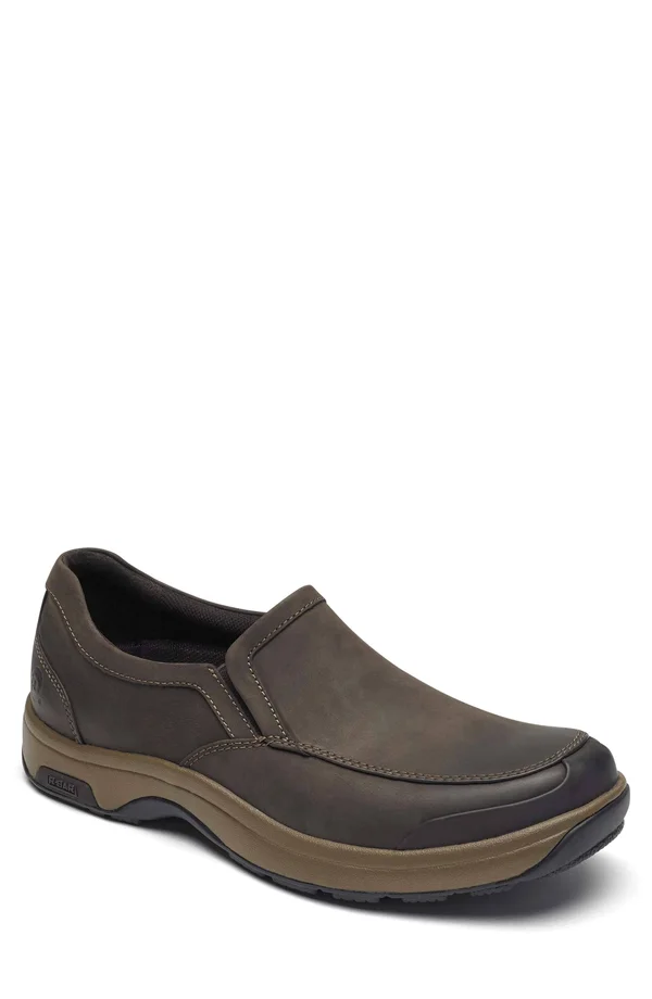 Dunham Battery Park Men's Brown Slip on 14 B
