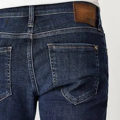 Mavi Men's Zach Straight Leg in Deep Portland - Men's Jeans