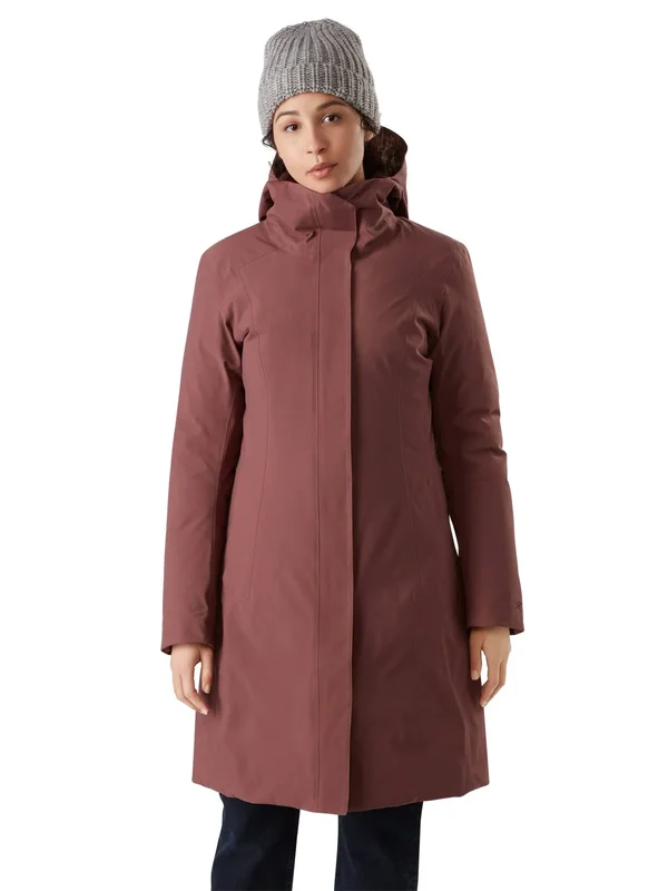 Arcteryx Centrale Parka pink, Women Gore-Tex Casual Coat (Size L - Color Inertia)