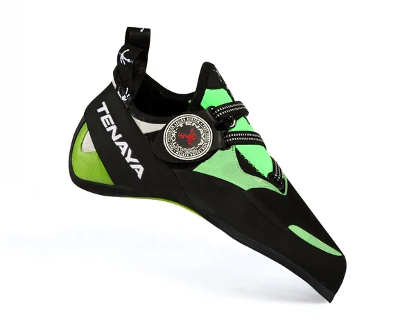Tenaya Mundaka Green, Mens/Womens Climbing Shoes, Size US 9 - Color Green - White