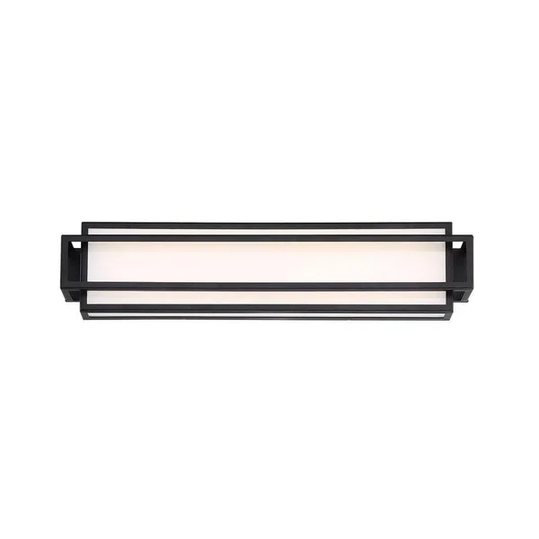 WAC Equation LED Bathroom Vanity & Wall Light - WS-26940-BK