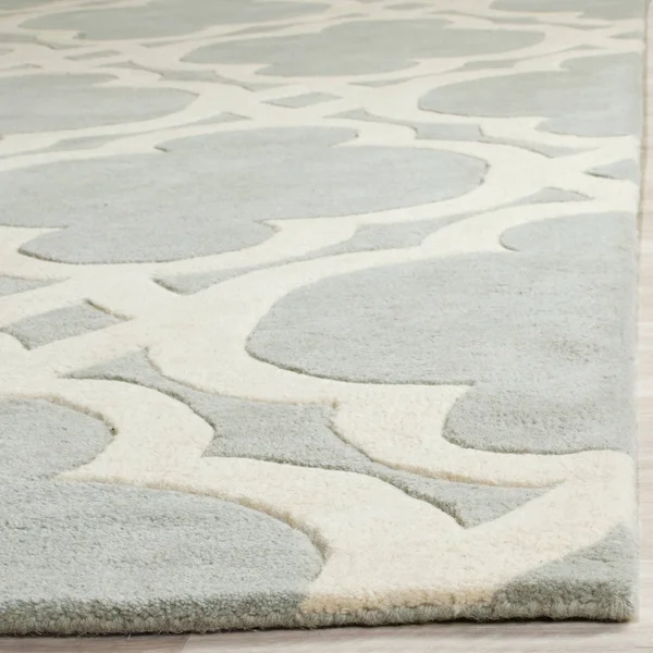 Safavieh 2&-3x22 x 7& Chatham CHT762C Dark Blue - Ivory Rug