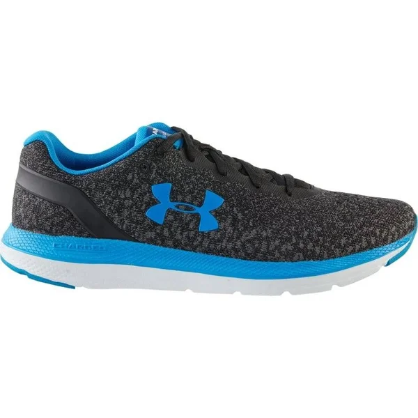 Under Armour Men's Charged Impulse Knit Running Shoes Black/Blue, 14 - Men's Running at Academy Sports