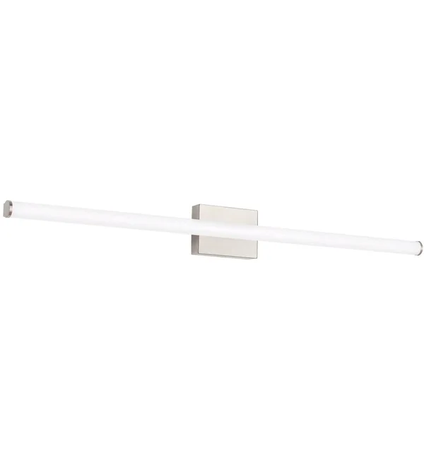 LBL Lighting Lufe Polished Chrome 48-Inch LED 3000K Round Bath Bar