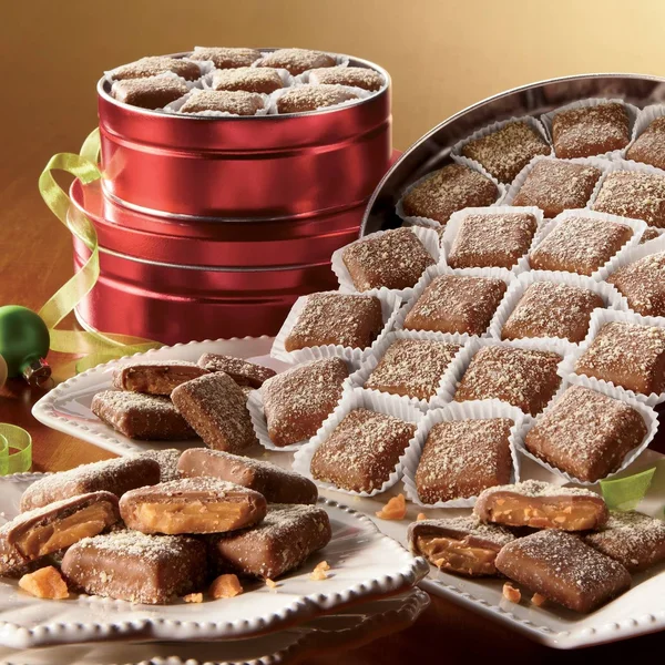 Old-Fashioned Butter Toffee - Delivery Included Candy - 1 lb. Net Wt. (Approx. 35 Pieces)