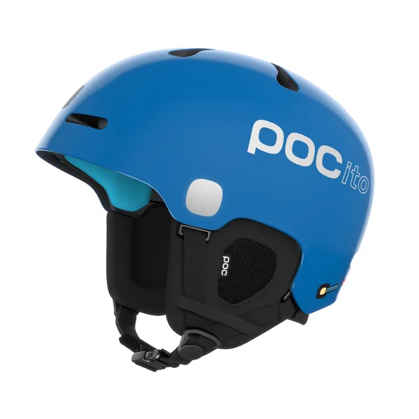 POC POCito Fornix Spin Helmet - Kids& Fluorescent Blue - M/L