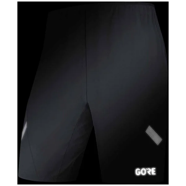 Gore Men's Running R5 2in1 Shorts - 100001 (Black - M)