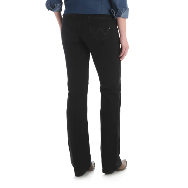 Wrangler Women's Black Magic Ultimate Riding Q-Baby Jeans