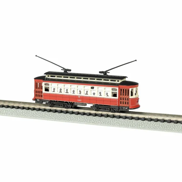 Bachmann - 61091 N Scale Brill Trolley - Chicago
