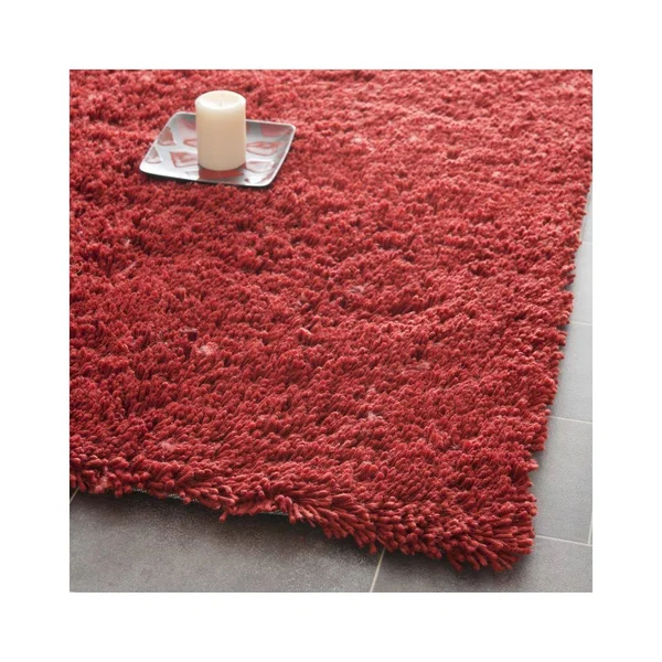Safavieh Classic Shag SG240R Ultra Rust Rug 5& x 8&