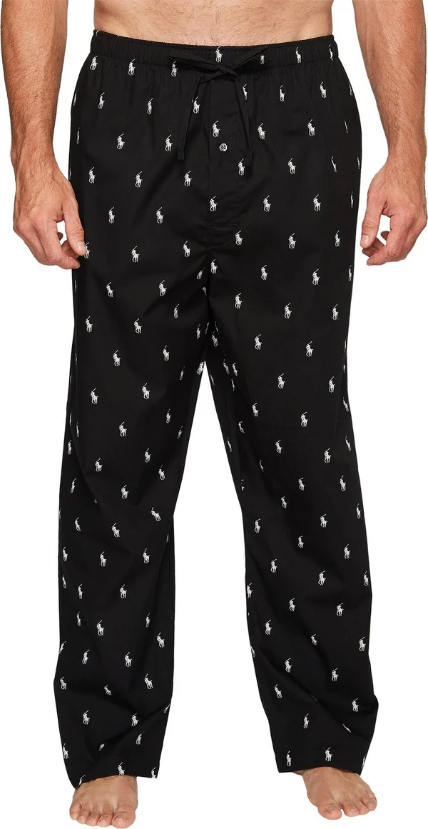 Polo Ralph Lauren Big Tall Allover Pony Pajama Sleep Pants - 2XT