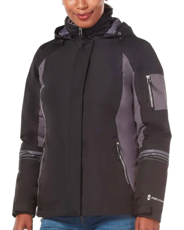 Free Country Women's 3-in-1 Systems Jacket, White