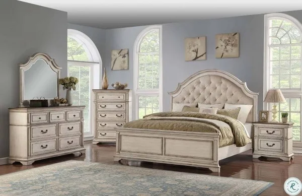 New Classic Furniture Anastasia White Nightstand