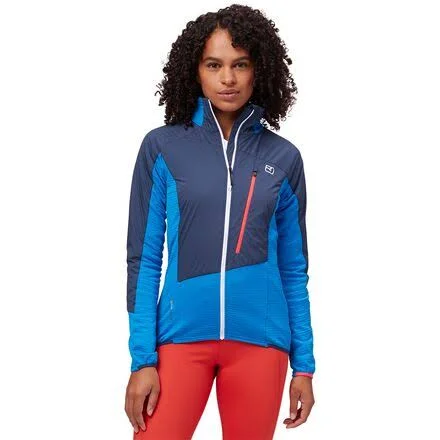 Ortovox Westalpen Swisswool Hybrid Jacket - Women's Safety Blue - M