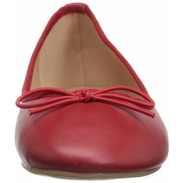 Journee Collection Vika Ballet Flat, Women's, Red, Size 8.5, Flats, Ballet