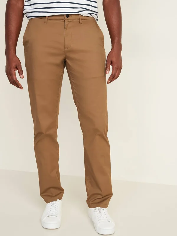 Old Navy Men's Straight Built-in Flex Ultimate Tech Pants - Doe A Deer - Size 38W