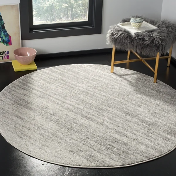 Safavieh 10& x 14& Adirondack ADR113C Light Grey, Grey Rug