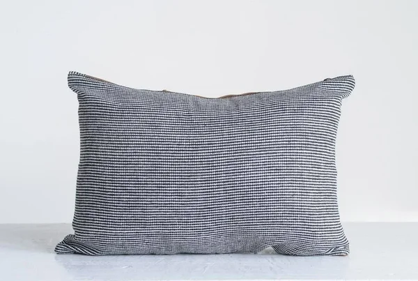 Leather & Felt Pillow