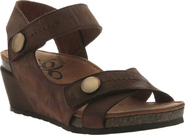 Women's OTBT Sandey Wedge Sandal, Size: 6.5, Brown