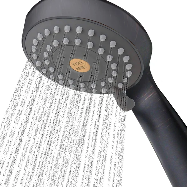 High Pressure Handheld Shower Head with Powerful Shower Spray Against Low Pressure Water