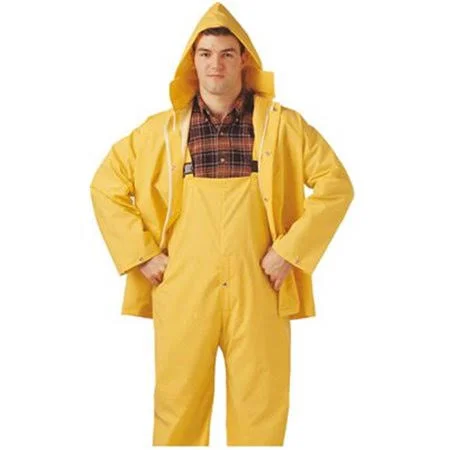 Noah Mason S63217.lg PVC Rainsuit - Large, Yellow, Men's, Size: 0.35 mm, 12 x 1 x 15 in