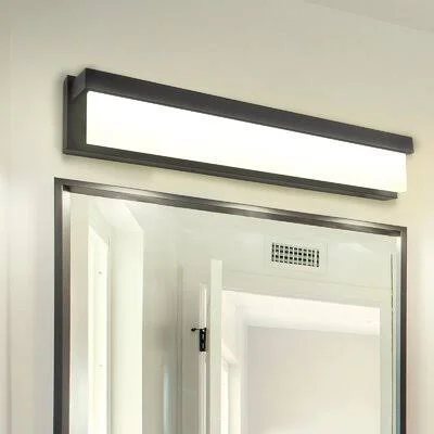 Arhan 1 - Light LED Black Vanity Light Latitude Run Finish: Black, Maximum Wattage: 18W