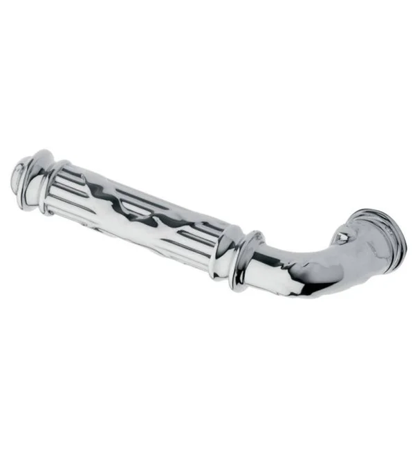 Baldwin 5122055RMR Rmr Single Right Hand Estate Lever Minus Rosettes Polished Nickel