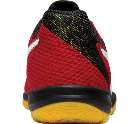 Asics Men's Gel-Blade 7 Badminton Shoe, Size: 14, Speed Red/White