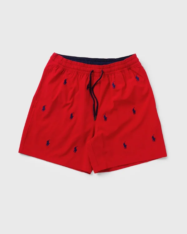 Polo Ralph Lauren Traveler Classic Swimshorts RL 2000 Red w/ Navy AOE PP Men Swimwear Now Available at BSTN in Size US L