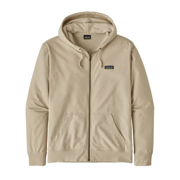 Patagonia Men's P-6 Label Lightweight Full-Zip Hoody, Pumice, M