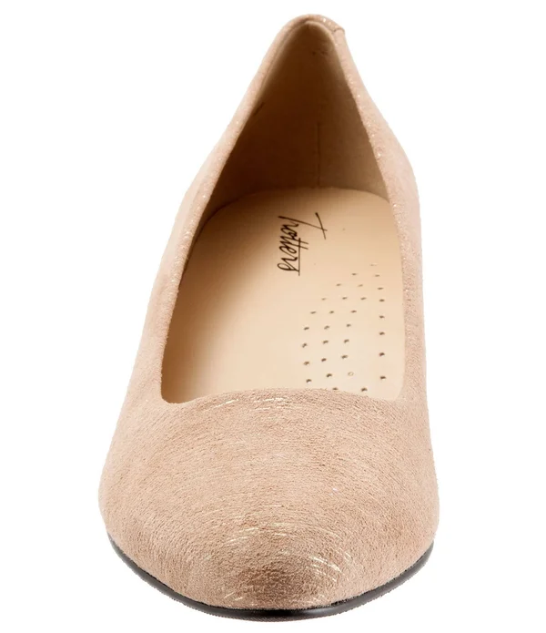 Trotters Kiera Pumps - Women's, Tan Metallic, Size: 7