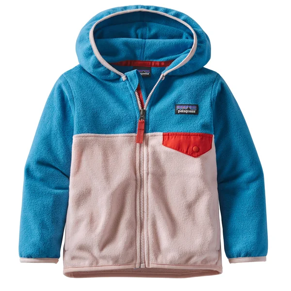 Patagonia Baby Micro D Snap-T Jacket Seafan Pink - 3T