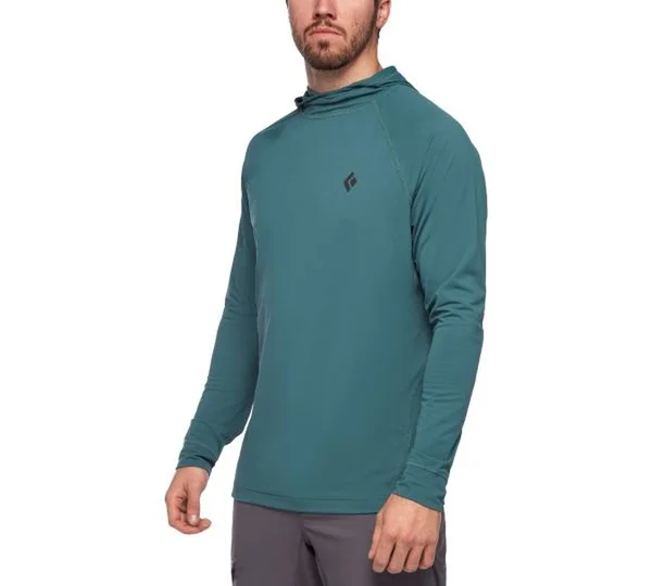 Black Diamond Alpenglow Hoody - Men's Raging Sea, XL
