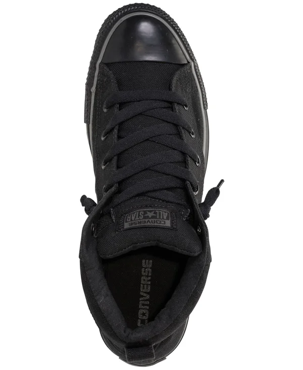 Converse Men's Chuck Taylor All-Star Street Mid Casual Shoes 138465F - 8.5 - Black