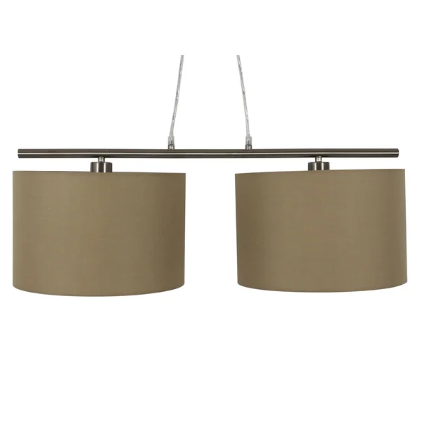 Kloss Two Drum Shade Pendant, 63 x 31.5 x 13.78 in