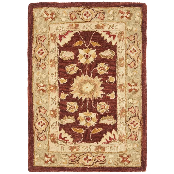 Safavieh 3& x 5& Anatolia AN556F Red - Sage Rug
