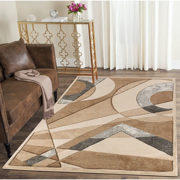 Carson Carrington Ubbarp Living Room Bedroom Soft Area Rug - 9& x 12& - 206 Beige