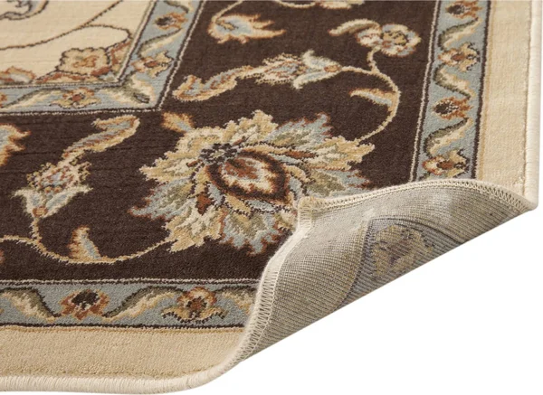 Abacasa Sonoma Eden Cream/Chocolate Area Rug