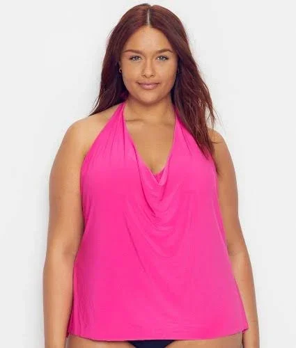Plus Size Women's Magicsuit Sophie Underwire Tankini Top - 22W - Rose