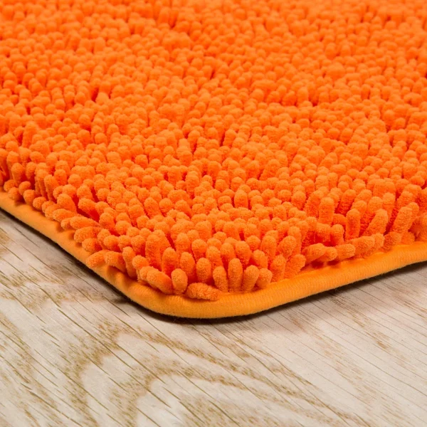 Windsor Home 2-Piece Memory Foam Shag Bath Mat - Burgundy