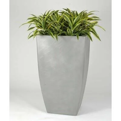 Giffard Plastic Pot Planter Orren Ellis Color: Plum, Size: 36x22 H x 24x22 W x 24x22 D